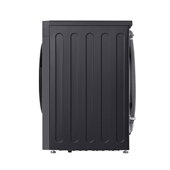 Máy giặt lồng ngang LG AI DD™ Inverter 12kg màu than ánh kim FX1412S3G - góc nhìn bên hông