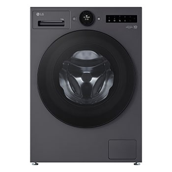 Hình ảnh mặt trước của Máy giặt lồng ngang LG AI DD™ Inverter 12kg than ánh kim FX1412S3G FX1412S3G