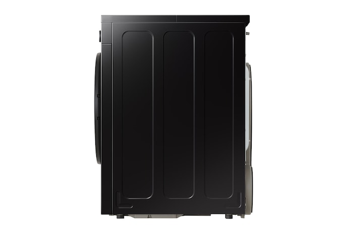 Máy sấy LG AI DUAL Inverter Heat Pump™ 9kg màu đen bóng RB09NHP5O - góc nhìn bên hông