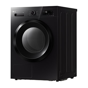 Máy sấy LG AI DUAL Inverter Heat Pump™ 9kg màu đen bóng RB09NHP5O - góc nhìn bên phải