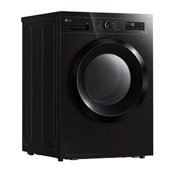 Máy sấy LG AI DUAL Inverter Heat Pump™ 9kg màu đen bóng RB09NHP5O - góc nhìn bên trái