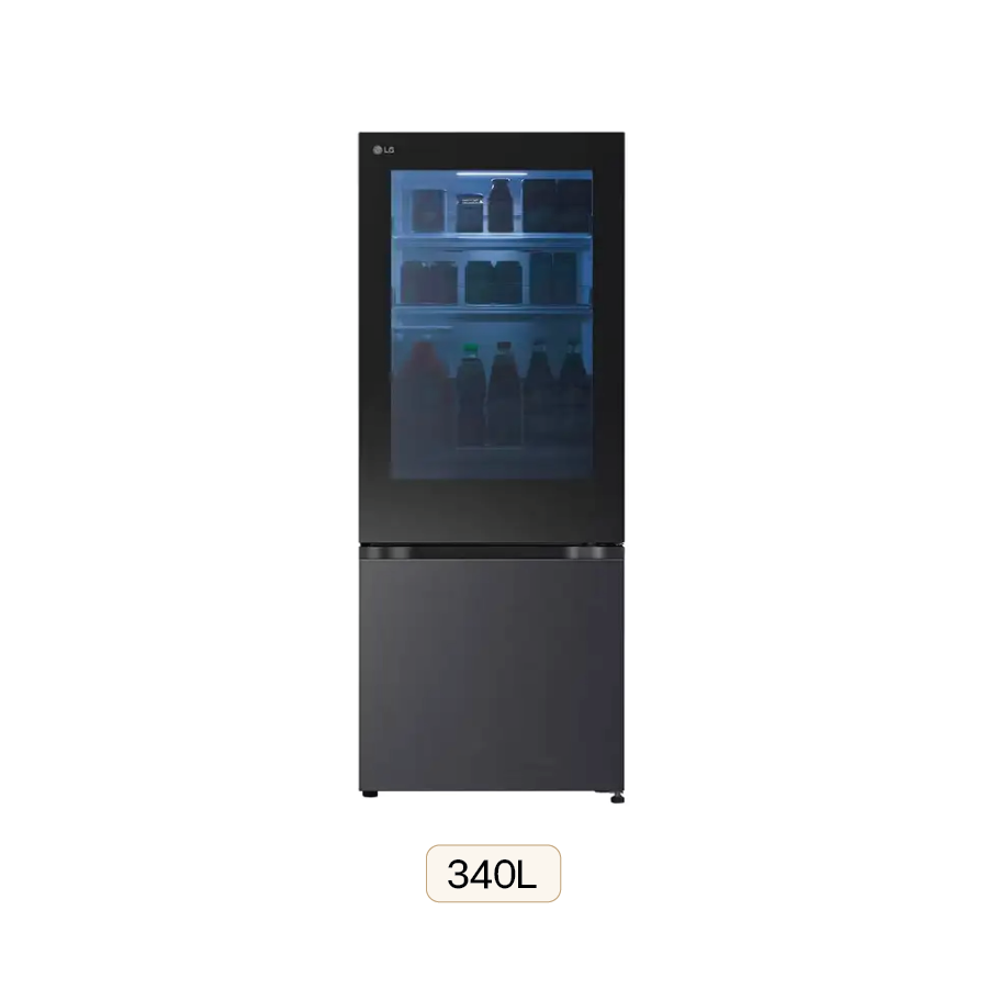 Tủ lạnh ngăn đá dưới 340L InstaView™ LBB33BLMAI