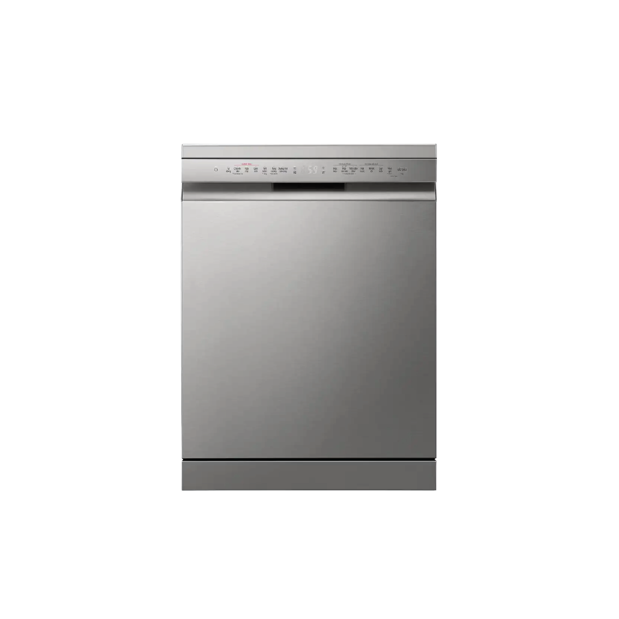 Máy rửa bát LG Quadwash TrueSteam™ màu bạc ghi sáng LDT14SVA4