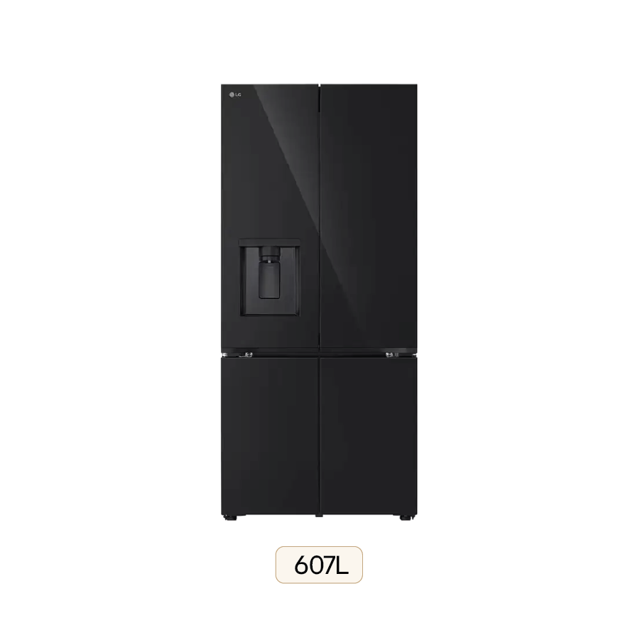 Tủ lạnh LG French Door mặt gương 607L LFD61BLGA