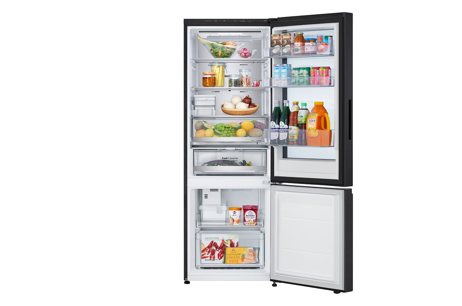 LG Tủ lạnh ngăn đá dưới 340L InstaView™ LBB33BLMAI, LBB33BLMAI