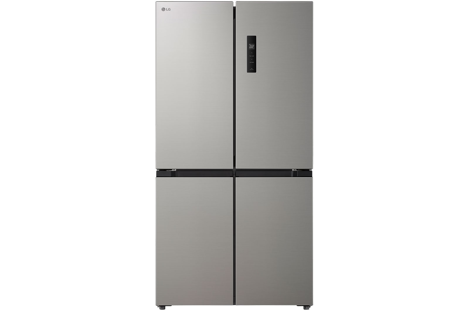 Hình ảnh mặt trước của Tủ lạnh LG French Door màu bạc 474L LFB47SVM
