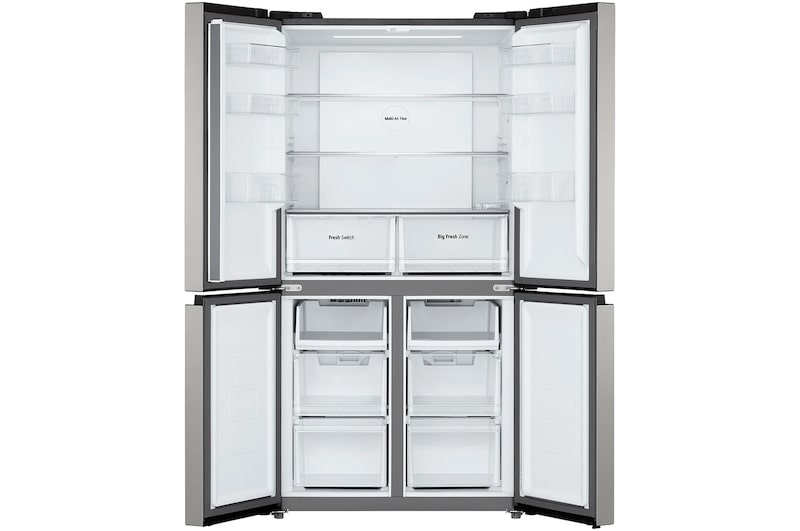 Front door open view