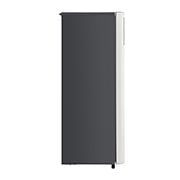 Hình ảnh mặt bên của tủ lạnh 1 cửa LG.