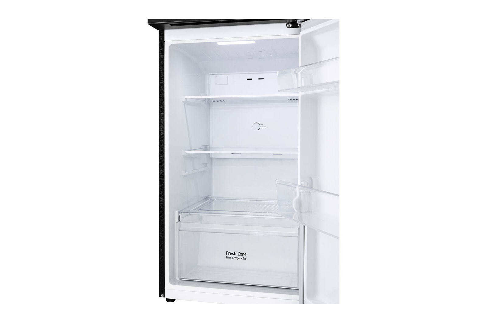 Hình ảnh ống dẫn của Tủ lạnh ngăn đá trên Essence 217L màu đen mờ với công nghệ LinearCooling và tính năng Khử mùi.