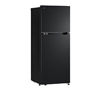 Hình ảnh bên trái của Tủ lạnh ngăn đá trên Essence 217L màu đen mờ với công nghệ LinearCooling và tính năng Khử mùi.