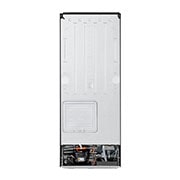 Hình ảnh mặt sau của Tủ lạnh ngăn đá trên Essence 217L màu đen mờ với công nghệ LinearCooling và tính năng Khử mùi.