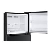 Hình ảnh ngăn đá của Tủ lạnh ngăn đá trên Essence 217L màu đen mờ với công nghệ LinearCooling và tính năng Khử mùi.