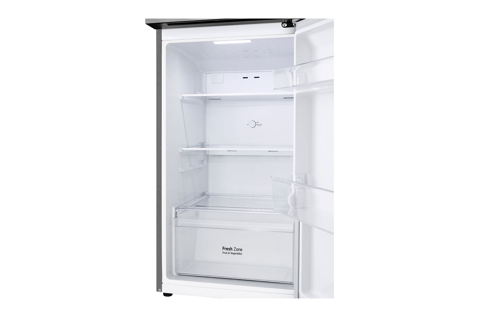 Hình ảnh ống dẫn của Tủ lạnh ngăn đá trên Essence 217L màu đen mờ với công nghệ LinearCooling và tính năng Khử mùi.