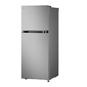 Right side view of 217L Top Freezer Refrigerator Essence Matte Black with LinearCooling and Deodorizer.