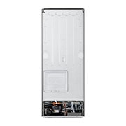 Hình ảnh mặt sau của Tủ lạnh ngăn đá trên Essence 217L màu đen mờ với công nghệ LinearCooling và tính năng Khử mùi.