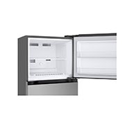 Hình ảnh ngăn đá của Tủ lạnh ngăn đá trên Essence 217L màu đen mờ với công nghệ LinearCooling và tính năng Khử mùi.
