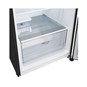 Bottom drawer open without food