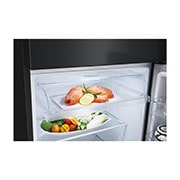 Top drawer open with food