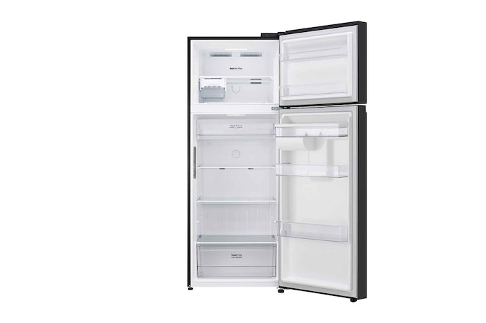 Front door open without food