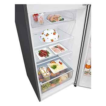 Fridge with food