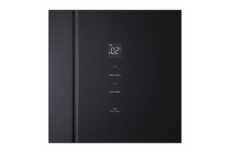 LG Tủ lạnh LG French door mặt gương màu đen 474L LFB47BLG, LFB47BLG