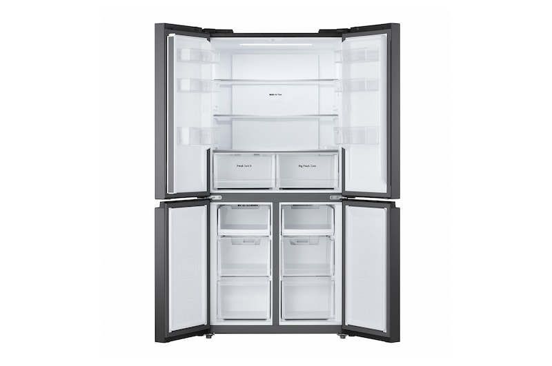LG Tủ lạnh LG French door mặt gương màu đen 474L LFB47BLG, LFB47BLG