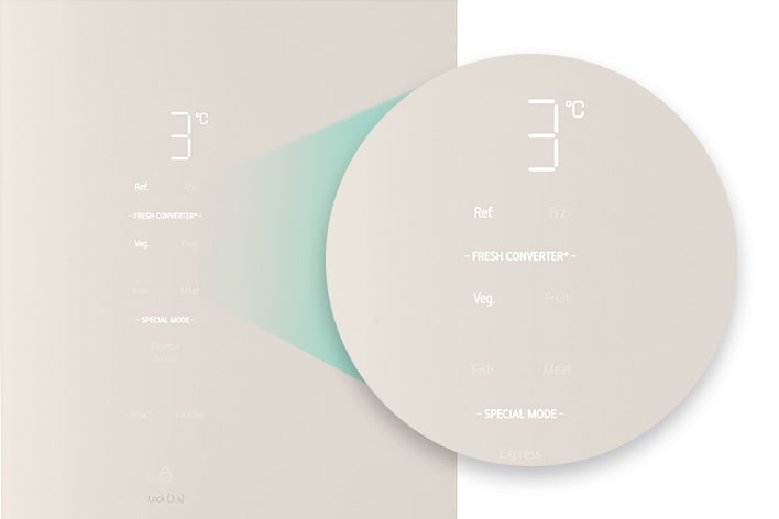 Các nút màn hình cảm ứng kim loại được hiển thị trong hình ảnh	