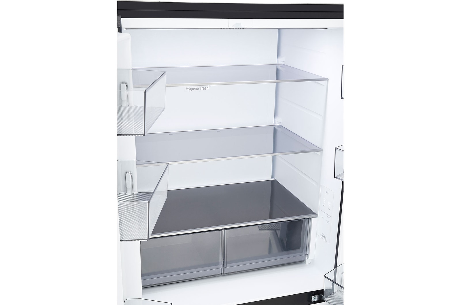 Chế độ xem nội thất tủ lạnh