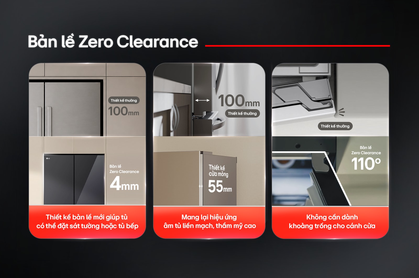 Tủ lạnh LG French Door âm tường màu đen 580L F56BG - cửa mở có thực phẩm bên trong