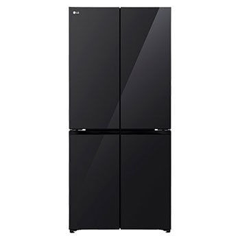 Hình ảnh mặt trước của Tủ lạnh LG French Door âm tường màu đen 580L F56BG F56BG