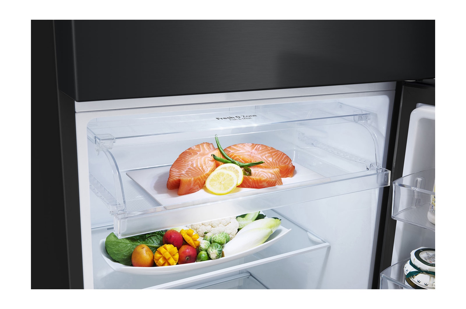 Drawer with food