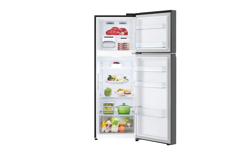 Front all door open with food