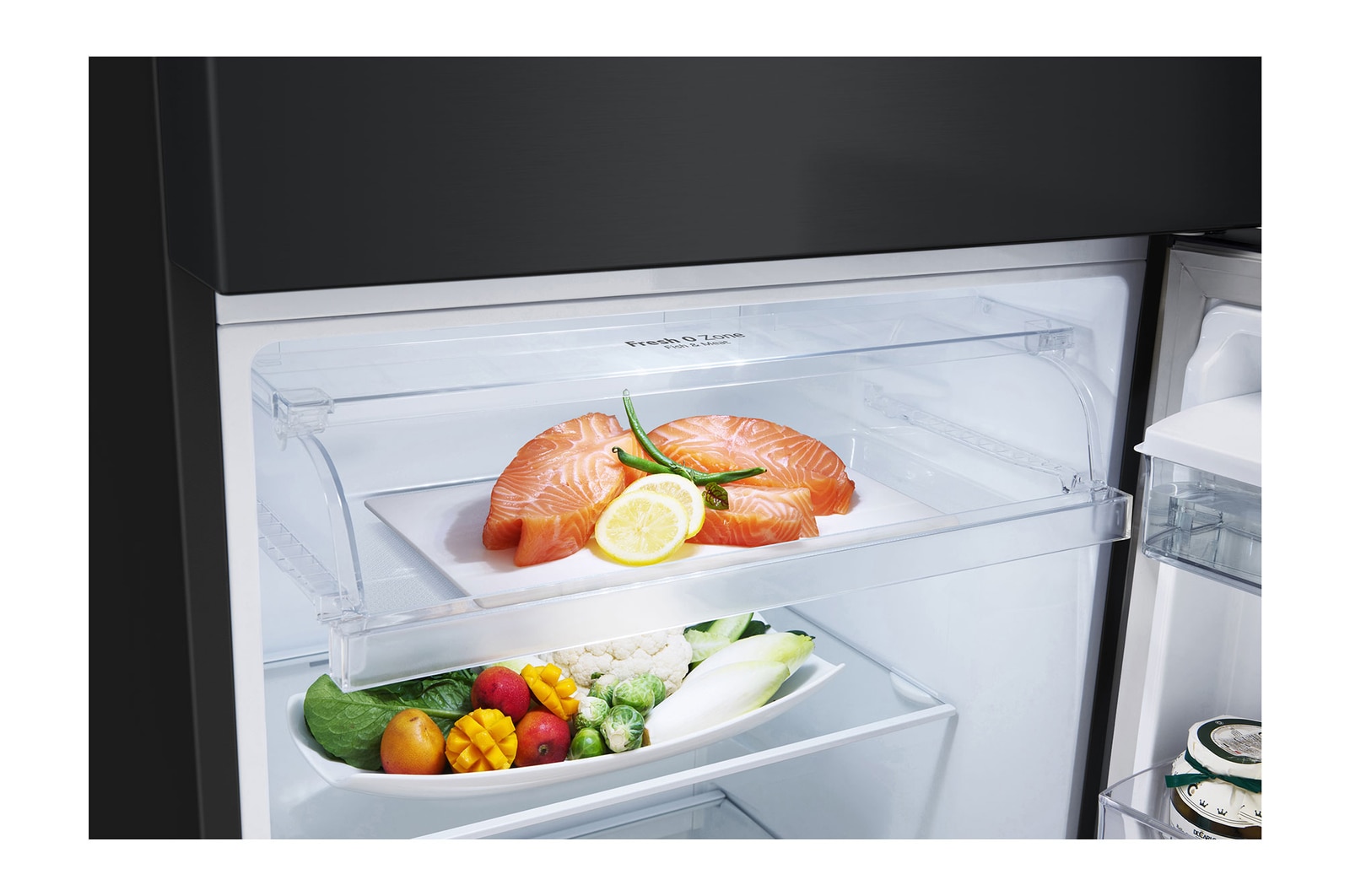 Top drawer with food