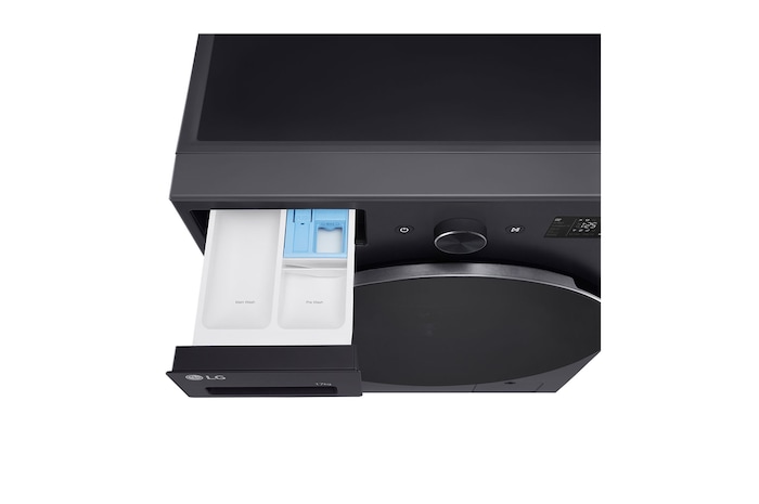 detergent port top view