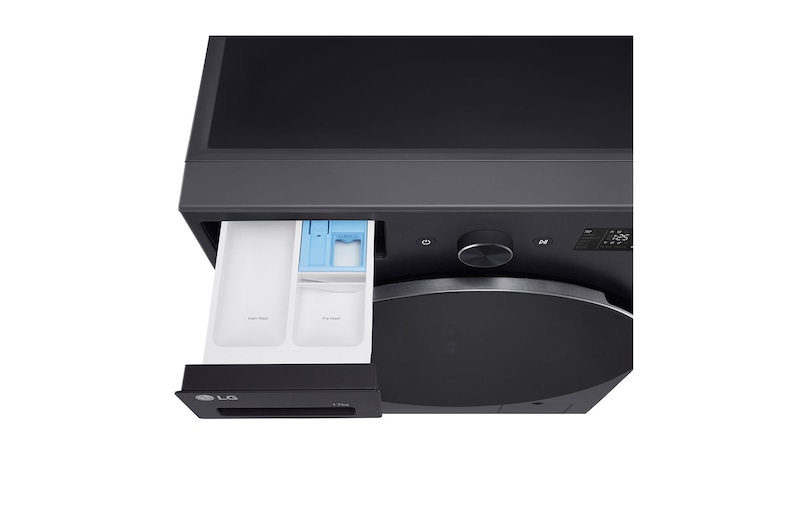 detergent port top view