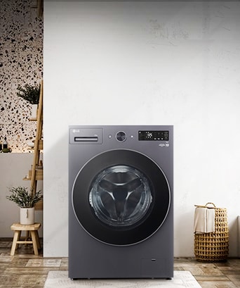 It shows the image of the interior of the washing machine