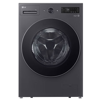 Front view of 15kg Front Loader Washing Machine in Essence Graphite Finish F0Z6DYP24