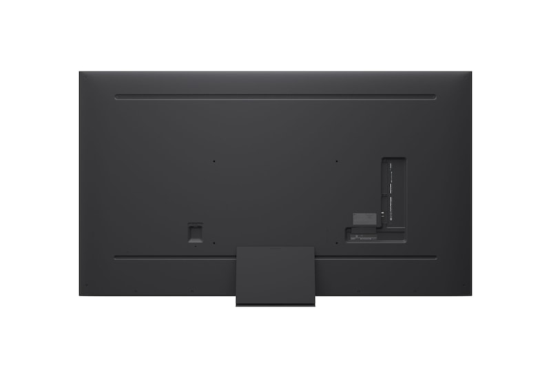 Rear view of LG QNED evo QNED85 TV