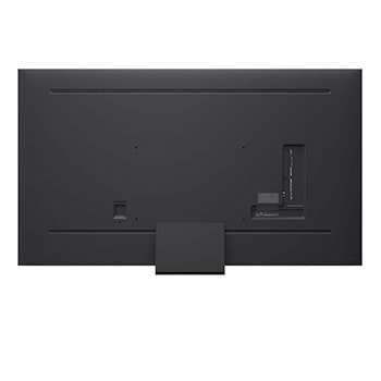 Rear view of LG QNED evo QNED85 TV