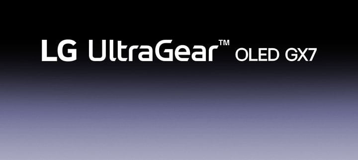 Imagem do logotipo UltraGear™ OLED GX7.