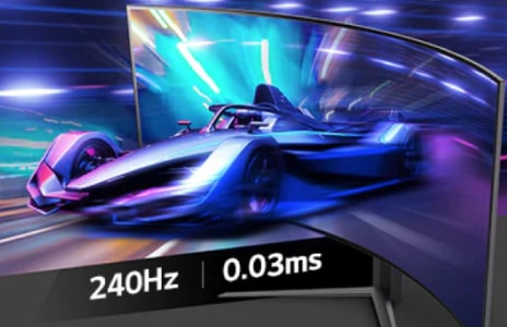 Gaming 240Hz % 0.03ms