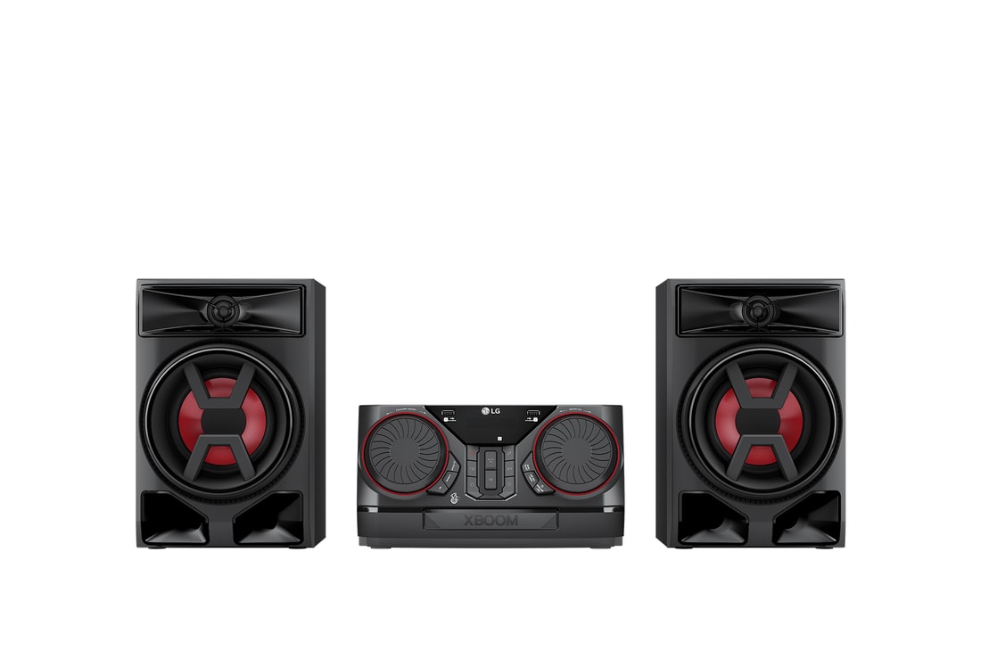 Front view with speakers