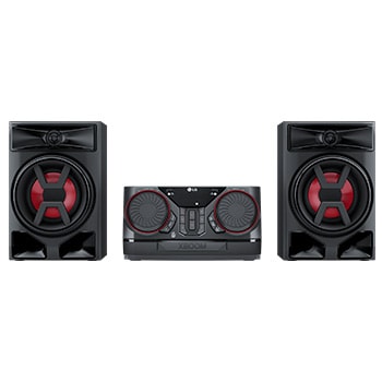 Front view with speakers