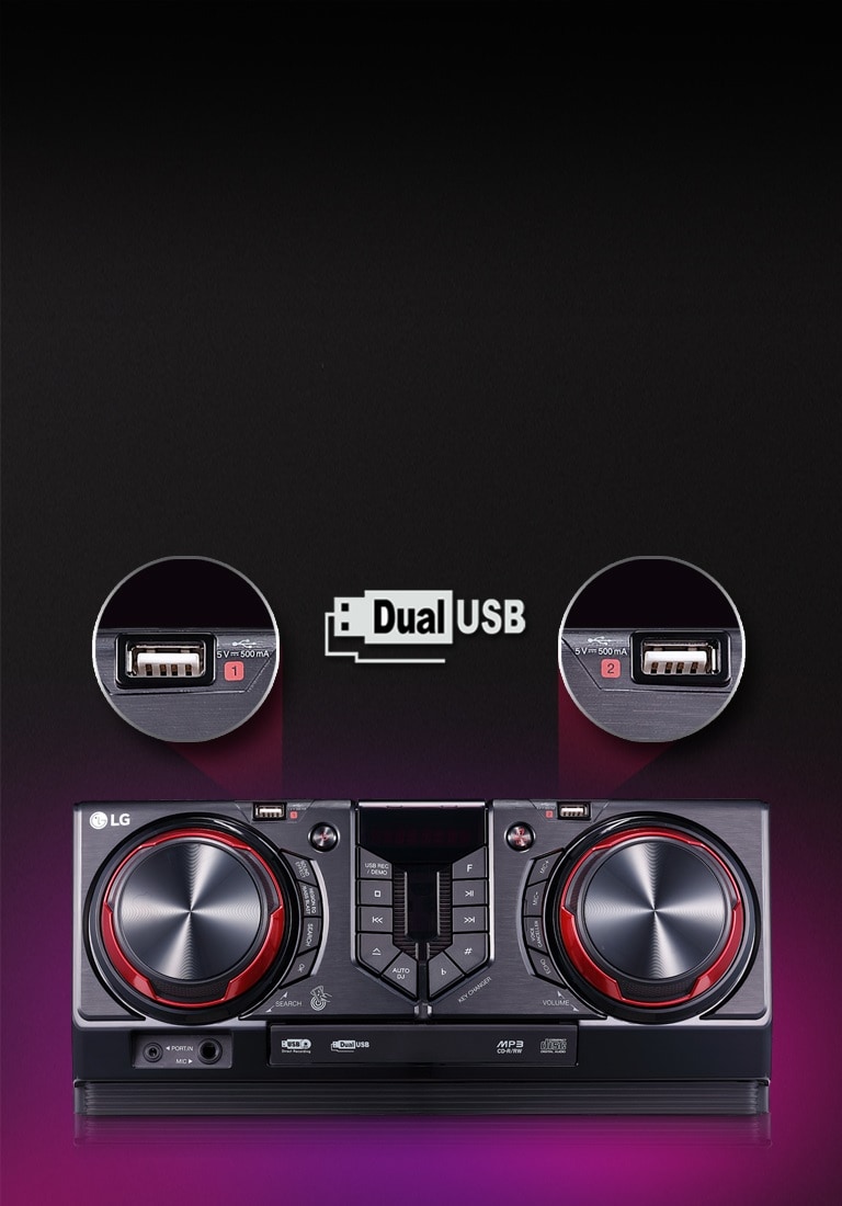 Dual USB, play and record1