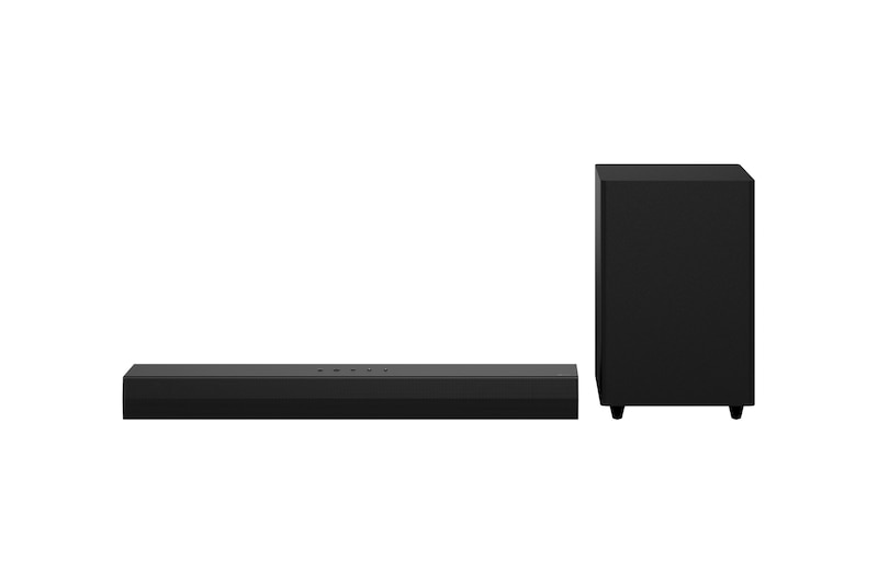 Front view of LG Soundbar S30A with WOW Orchestra and WOW Interface S30A