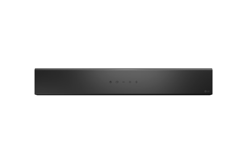 Top view of soundbar