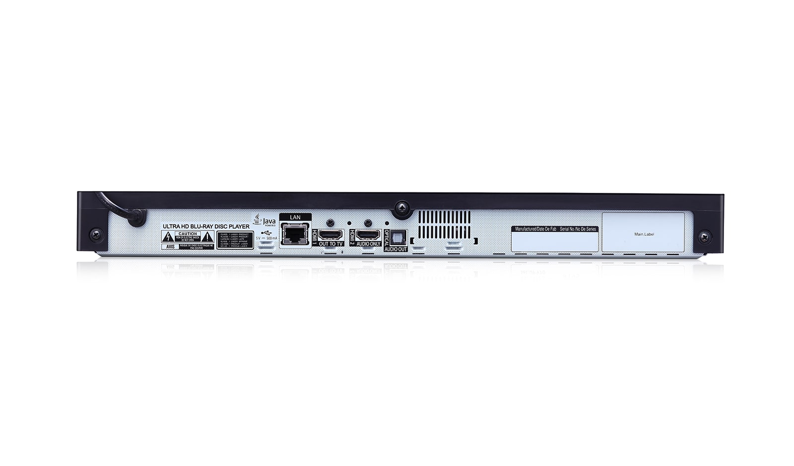 LG 4K Ultra HD HDR Blu-ray Player Built-in WiFi, UP970