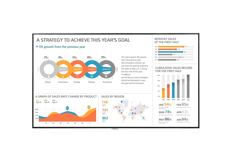 Front view of Non-Glare Ultra HD Series 98UH5F-H