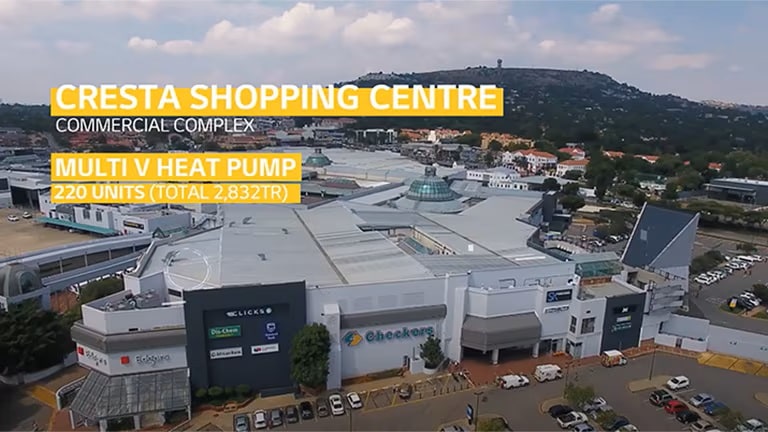 LG VRF Multi V Case Study Shopping Mall Solution_South_Africa "Cresta Shopping Centre"