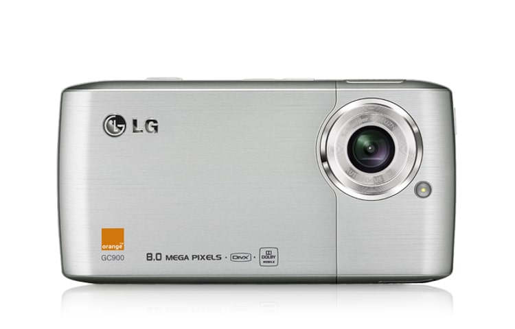 LG Mobile Phone with 3” WVGA Screen, 8 MP Camera, Dolby® Mobile Music, GC900